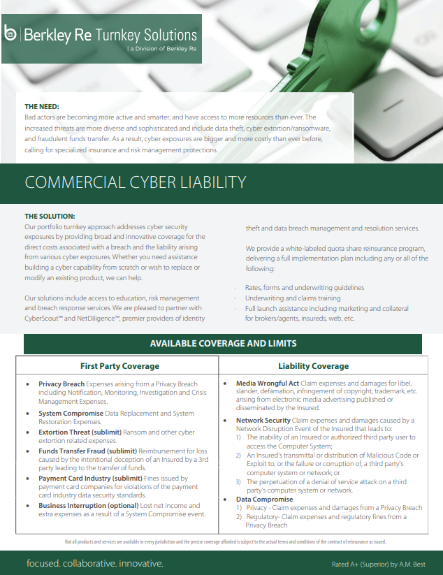 Our Product Sheet